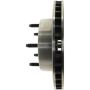 CENTRIC PARTS 121.65021 C-Tek Standard Brake Rotor
