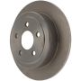 CENTRIC PARTS 121.65047 C-Tek Standard Brake Rotor