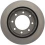 CENTRIC PARTS 121.65071 C-Tek Standard Brake Rotor