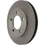 CENTRIC PARTS 121.65088 C-Tek Standard Brake Rotor