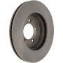 CENTRIC PARTS 121.65091 C-Tek Standard Brake Rotor