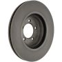 CENTRIC PARTS 121.65093 C-Tek Standard Brake Rotor