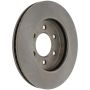CENTRIC PARTS 121.65097 C-Tek Standard Brake Rotor
