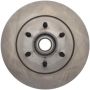 CENTRIC PARTS 121.65098 C-Tek Standard Brake Rotor
