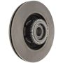 CENTRIC PARTS 121.65098 C-Tek Standard Brake Rotor
