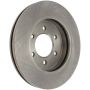 CENTRIC PARTS 121.65100 C-Tek Standard Brake Rotor