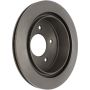CENTRIC PARTS 121.65106 C-Tek Standard Brake Rotor