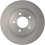 CENTRIC PARTS 121.65107 C-Tek Standard Brake Rotor