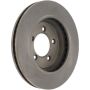 CENTRIC PARTS 121.65118 C-Tek Standard Brake Rotor