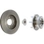 CENTRIC PARTS 121.65128 C-Tek Standard Brake Rotor