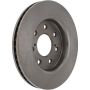 CENTRIC PARTS 121.65134 C-Tek Standard Brake Rotor