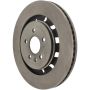 CENTRIC PARTS 121.65136 C-Tek Standard Brake Rotor