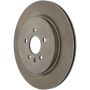 CENTRIC PARTS 121.65137 C-Tek Standard Brake Rotor