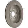 CENTRIC PARTS 121.65139 C-Tek Standard Brake Rotor