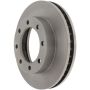 CENTRIC PARTS 121.66004 C-Tek Standard Brake Rotor