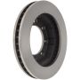 CENTRIC PARTS 121.66004 C-Tek Standard Brake Rotor
