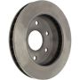CENTRIC PARTS 121.66009 C-Tek Standard Brake Rotor