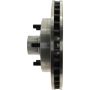 CENTRIC PARTS 121.66012 C-Tek Standard Brake Rotor