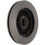 CENTRIC PARTS 121.66014 C-Tek Standard Brake Rotor