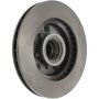 CENTRIC PARTS 121.66017 C-Tek Standard Brake Rotor