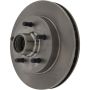 CENTRIC PARTS 121.66025 C-Tek Standard Brake Rotor
