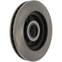 CENTRIC PARTS 121.66028 C-Tek Standard Brake Rotor