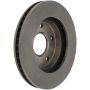 CENTRIC PARTS 121.66038 C-Tek Standard Brake Rotor