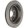 CENTRIC PARTS 121.66041 C-Tek Standard Brake Rotor