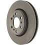 CENTRIC PARTS 121.66061 C-Tek Standard Brake Rotor