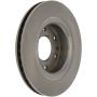 CENTRIC PARTS 121.66063 C-Tek Standard Brake Rotor