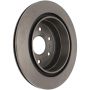CENTRIC PARTS 121.66065 C-Tek Standard Brake Rotor