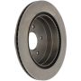 CENTRIC PARTS 121.66068 C-Tek Standard Brake Rotor
