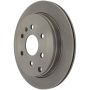 CENTRIC PARTS 121.66070 C-Tek Standard Brake Rotor