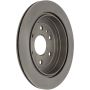 CENTRIC PARTS 121.66070 C-Tek Standard Brake Rotor