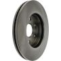 CENTRIC PARTS 121.66080 C-Tek Standard Brake Rotor