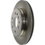 CENTRIC PARTS 121.66081 C-Tek Standard Brake Rotor
