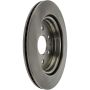 CENTRIC PARTS 121.66081 C-Tek Standard Brake Rotor