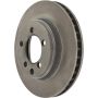 CENTRIC PARTS 121.67001 C-Tek Standard Brake Rotor