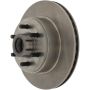 CENTRIC PARTS 121.67019 C-Tek Standard Brake Rotor