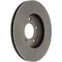 CENTRIC PARTS 121.67021 C-Tek Standard Brake Rotor