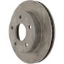 CENTRIC PARTS 121.67048 C-Tek Standard Brake Rotor