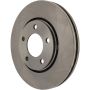 CENTRIC PARTS 121.67049 C-Tek Standard Brake Rotor