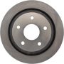 CENTRIC PARTS 121.67054 C-Tek Standard Brake Rotor
