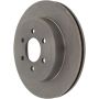 CENTRIC PARTS 121.67057 C-Tek Standard Brake Rotor