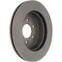 CENTRIC PARTS 121.67057 C-Tek Standard Brake Rotor