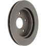 CENTRIC PARTS 121.67065 C-Tek Standard Brake Rotor
