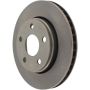 CENTRIC PARTS 121.67068 C-Tek Standard Brake Rotor