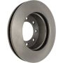 CENTRIC PARTS 121.67072 C-Tek Standard Brake Rotor