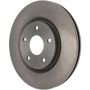 CENTRIC PARTS 121.67074 C-Tek Standard Brake Rotor
