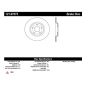 CENTRIC PARTS 121.67075 C-Tek Standard Brake Rotor